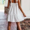 HYFVE White Linen Mini Dress Photo 2