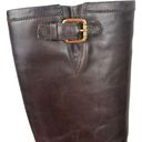 Ralph Lauren Lauren  Tall Brown Leather Riding Boots Photo 5