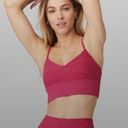 Alo Yoga  Alosoft Lavish Bra magenta crush W-124 Sz S Photo 0