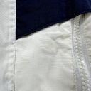 Mulberry Vintage  Street Full Zip Windbreaker Jacket 90 Ski Hood Abstract White M Photo 3