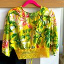 Timing Tropical tie front crop top Photo 4