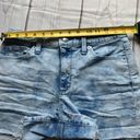 Universal Threads Universal Thread Denim Shorts High Rise Midi Cuffed Bleached Out Womens 2/26 NWT Photo 4