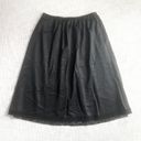 Vintage Slip Skirt Black Size M Photo 0