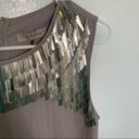 Ted Baker  Metal Embellished Dress Light Grey Photo 7