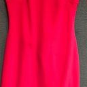 Calvin Klein  pink sleeveless dress with brass zipper and decorative neckline Photo 0