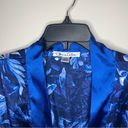 Oscar de la Renta  Blue Floral Robe Photo 1