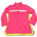 EP Pro  Tour Tech Long Sleeve 1/4 zip Top bright pink size small Photo 8