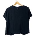 Zella  Black Peaceful Twist Crew Neck T-Shirt XL Photo 1