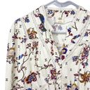 Matilda Jane Good Hart  Beige Floral Monica Long Sleeve Button Down Shirt small b Photo 2