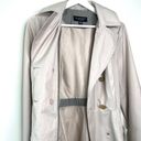 Laundry by Shelli Segal  Beige Belted  Trench Coat Size Small Photo 5