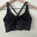 Lululemon Energy Bra *Long Line Formation Camo Deep Coal Multi 6 Photo 4