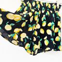 PINK - Victoria's Secret Pink by Victoria Secret Black Yellow Lemon Print Shorts Photo 2