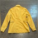 J. McLaughlin  Classic Twill Cargo Utility Jacket in Mustard Yellow Size XS Photo 2