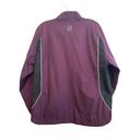 FootJoy  Windbreaker Jacket Women Size Large Purple Black Full Zip Lightweight Photo 1