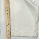 Levi's Levi’s Cuffed Capri Mid Rise White Stretch Denim Pants Jeans Sz 10 Photo 12