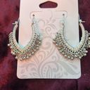 Sterling Silver Bollywood Style Earrings Photo 2