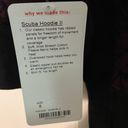 Lululemon Scuba Hoodie II NWT size 8 black cherry / black Photo 7