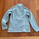 Patagonia  women’s 1/4 Zip Better Sweater Heather Light Blue Fleece Jacket Sz S Photo 3