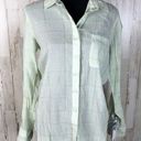 Treasure & Bond  Button Down Plaid Long Sleeve Top Photo 0