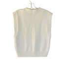 Aritzia  Wilfred Alps Wool Blend Sweater Vest Cream Size Medium Photo 2