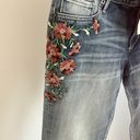 Driftwood  Marilyn Embr Distressed Embroidered Skinny Jeans Photo 6