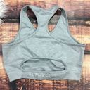 Alphalete  Sports Bra Open Back Grey Photo 1