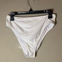 Relleciga NWT  White Bikini Swim Bottom Photo 1