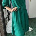 Maeve Anthropologie  Valparaiso Emerald Green Dress Photo 0