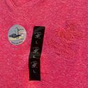 Beverly Hills Polo Club  Pink Athletic V Neck Top L NWT Photo 9