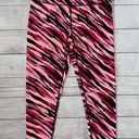 DKNY NWT women L high waist pull on compression leggings multicolor Photo 0