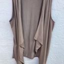 Bobeau size L brown suede Vest Photo 4