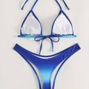 Boutique Blue Ombré Toned, Bikini Set Photo 3