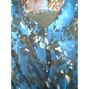 Converse  One Star Womens Blue Floral Sleeveless Dress M Polyester Photo 10