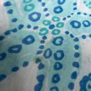 Lilly Pulitzer  scarf blue sea urchins gold sequins fringe wrap sarong wrap Photo 8