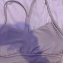 Lululemon White Flow Y Sports Bra Photo 1