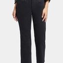 NYDJ  NWT Jenna Straight Ankle Jeans in Black Size 4 Photo 0