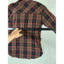 KAVU  Melita Shirt Plaid Flannel Cotton Rayon Pockets Womens Medium Small EUC Photo 5