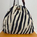 Dooney & Bourke  Vintage Zebra Print Drawstring Bag Photo 10