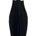 Edikted  Overalls Womens Size XL Sk8ter Wide Leg Soft Denim Dark Blue Full Length Photo 11