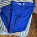 Nike  Pros Capris in Royal Blue Photo 2