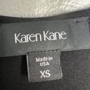 Karen Kane NWOT  Outside Seam Tank Dress Knee Length Jersey Knit Stretch Black XS Photo 1