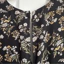 ASTR NWT  The Label Black Yellow Floral V-neck Keyhole Slit Dress Small S Photo 11