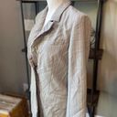 Krass&co  Oversized Striped Blazer Jacket Gray Womens XS Photo 6