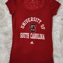 Adidas University of South Carolina red heathered tee-shirt, Women's -SMALL- Photo 1