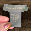 Banana Republic Dark Brown Faux Fur Fleece Vest Photo 12