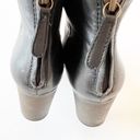 Clarks  Collection Smooth Black Leather Ankle Boot Size 9 Cushion Dress Boots Photo 5