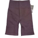 Everlane  The Seamless Ribbed Biker Shorts Color Dusty Lavender Size XS/S - NWT Photo 4