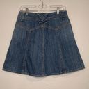 Gap  Jeans cotton denim kick flare mini skirt 4 Photo 1