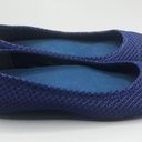 Betabrand  Shoes Womens Better Ballet Flats Blue Slip On Diamond Round Toe 7 M Photo 4