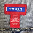 Westport  Medium Wash Denim Button Up Jean Jacket Size 14/16 Photo 3